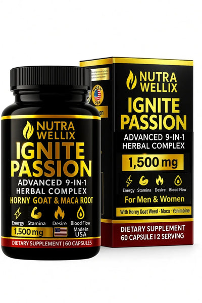 Ignite Passion Herbal Complex for Men & Women NutraWellix