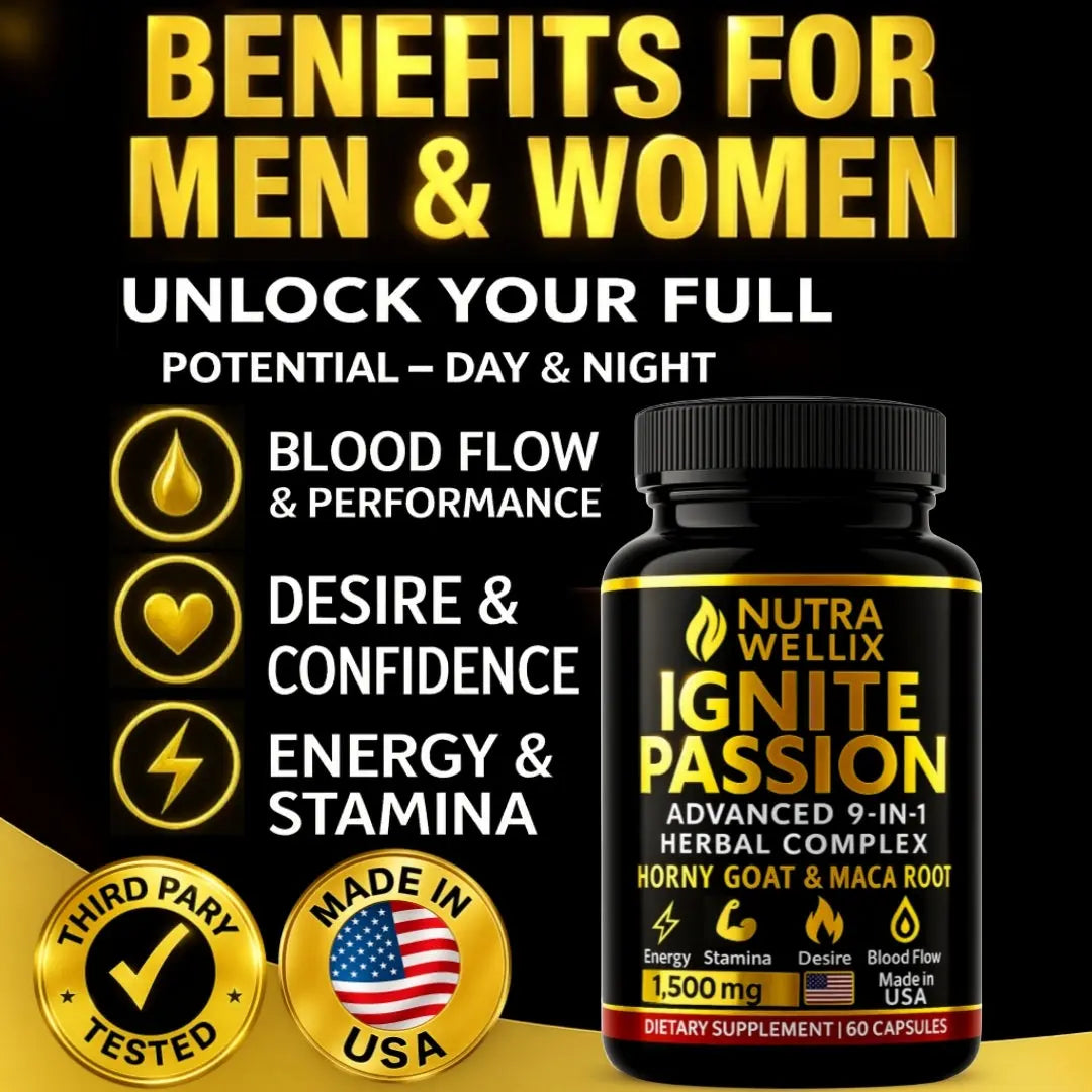 Ignite Passion Herbal Complex for Men & Women NutraWellix