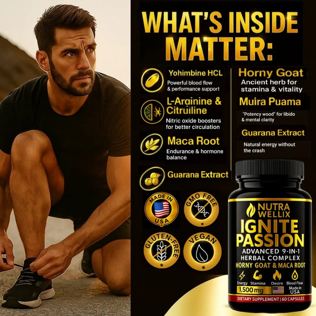 Ignite Passion Herbal Complex for Men & Women NutraWellix