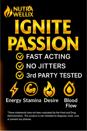 Ignite Passion Herbal Complex – Daily Vitality Support for Men & Women NutraWellix