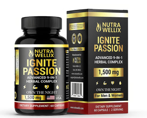 Ignite Passion Herbal Complex – Daily Vitality Support for Men & Women NutraWellix